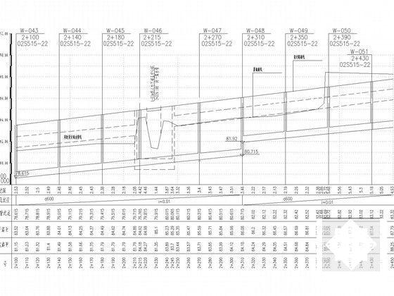 一级公路市政工程给排水CAD施工图纸 - 5