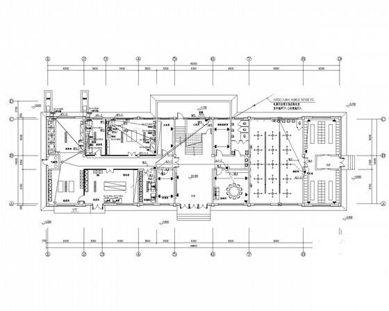 两层军区综合保障楼电气CAD图纸 - 1