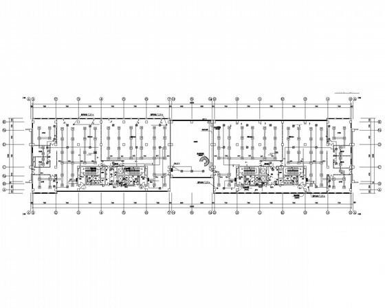 9层办公楼电气CAD施工图纸（甲级院设计）(综合布线系统) - 1