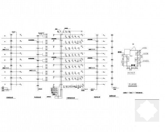 9层办公楼电气CAD施工图纸（甲级院设计）(综合布线系统) - 4