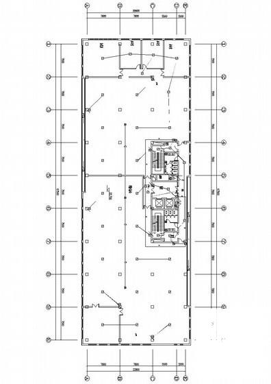 开敞办公电气CAD施工图纸（甲级院设计）(控制原理图) - 2