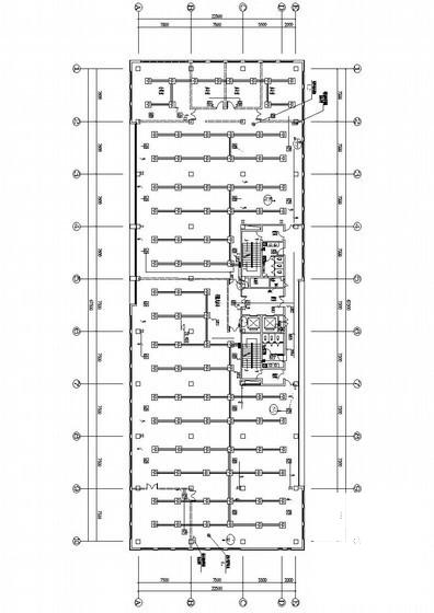 开敞办公电气CAD施工图纸（甲级院设计）(控制原理图) - 3