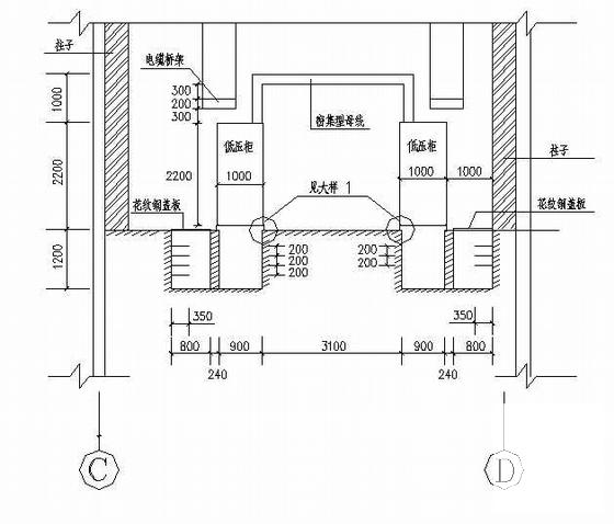 行政综合楼变配电所电气设计CAD施工图纸 - 1