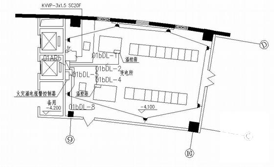 行政综合楼变配电所电气设计CAD施工图纸 - 3