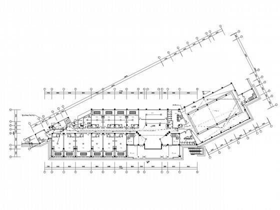商务中心强电系统电气设计CAD施工图纸 - 2