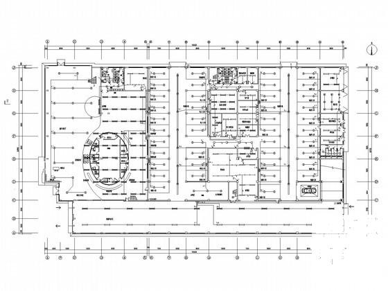 [汽车4S店电气CAD施工图纸(综合布线系统) - 2