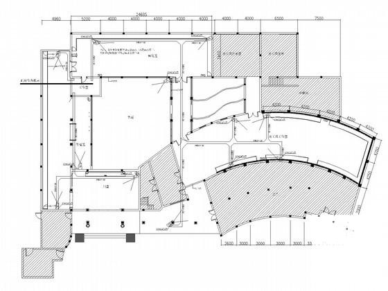 单层文化公园展馆装饰电气CAD施工图纸(安防监控系统) - 2