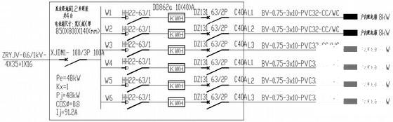 17层住宅楼电气CAD施工图纸 - 4