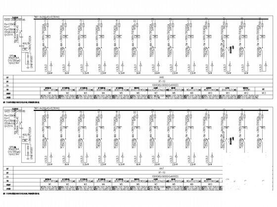 31层商住楼电气设计CAD施工图纸（两栋） - 5
