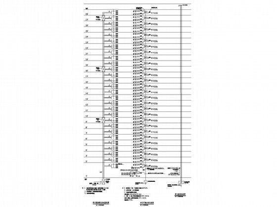 28层商住楼电气设计CAD施工图纸(火灾自动报警) - 4