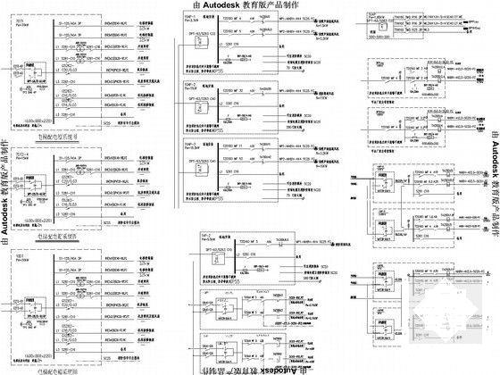 9层大型酒店电气设计CAD施工图纸(火灾自动报警) - 4