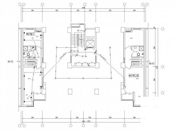 9层高层住宅楼电气设计CAD施工图纸（地下两层） - 2