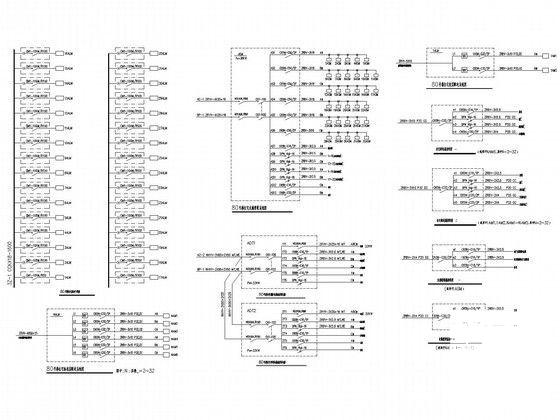 32层商住楼电气CAD施工图纸（六栋商住楼） - 5