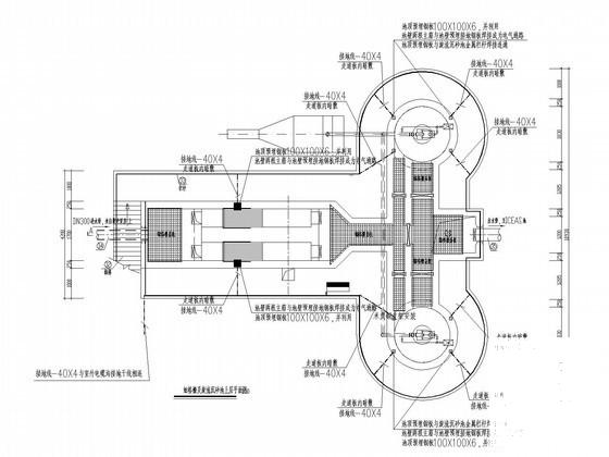 三级负荷污水处理站电气CAD施工图纸（自控系统） - 1