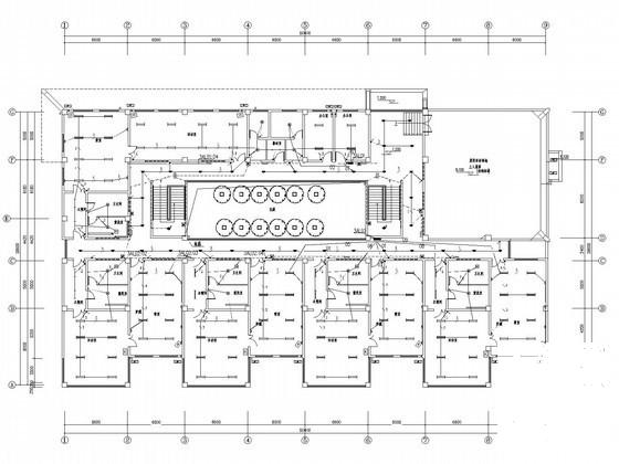 3层实验幼儿园电气设计CAD施工图纸(火灾自动报警) - 2