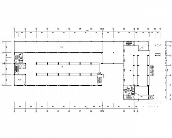 6层车间厂房电气CAD施工图纸（甲级院设计） - 2