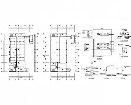 6层车间厂房电气CAD施工图纸（甲级院设计） - 4