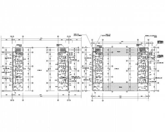 5层大型汽车展厅综合楼电气CAD施工图纸(灯光控制系统) - 2
