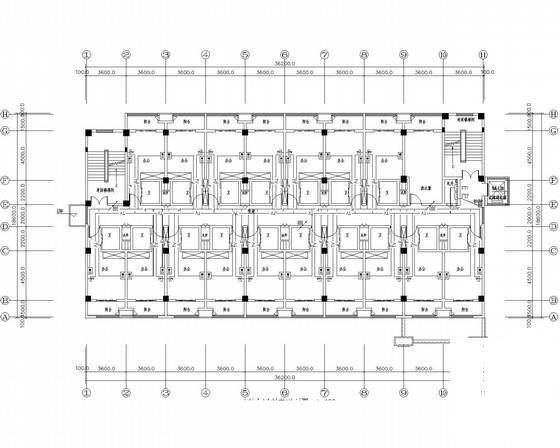 办公综合楼电气CAD施工图纸（高19米）(节能设计专篇) - 2