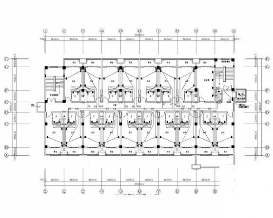 办公综合楼电气CAD施工图纸（高19米）(节能设计专篇) - 3