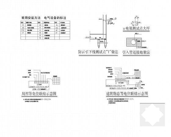 办公综合楼电气CAD施工图纸（高19米）(节能设计专篇) - 4