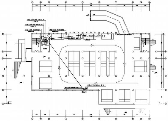 小学6层行政楼电气设计CAD施工图纸(火灾自动报警系统) - 2