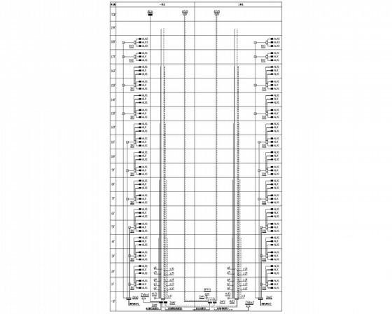 19层住宅楼电气设计CAD施工图纸(火灾自动报警) - 3