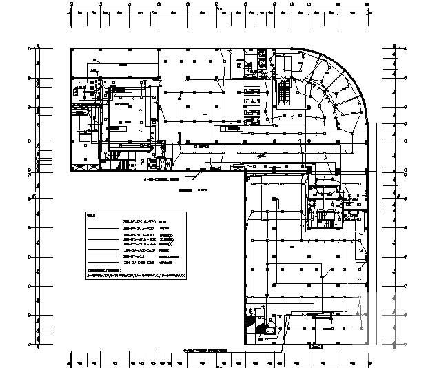 4层商业楼电气CAD施工图纸(火灾自动报警) - 3