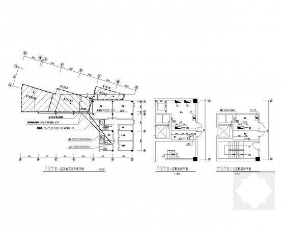 5层综合办公楼电气CAD施工图纸(联动控制系统) - 4