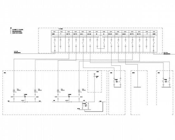小型加工工厂电气设计CAD施工图纸 - 3