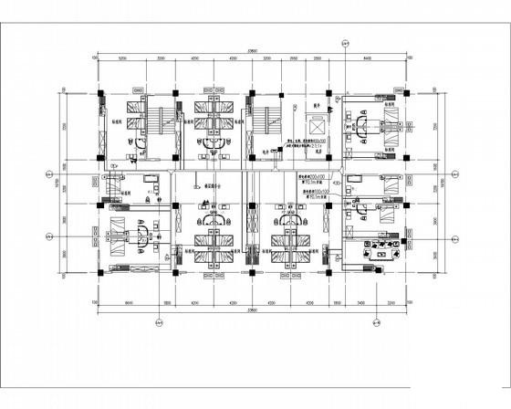 9层商务酒店电气CAD施工图纸 - 3
