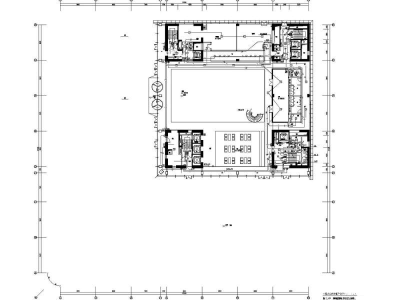 10层三星级酒店电气CAD施工图纸(火灾自动报警系统) - 3