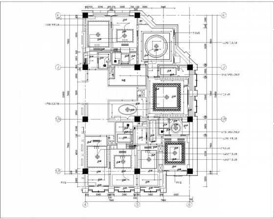 国内大型酒店电气CAD施工图纸 - 1