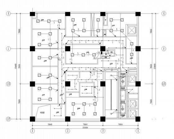 国内大型酒店电气CAD施工图纸 - 3