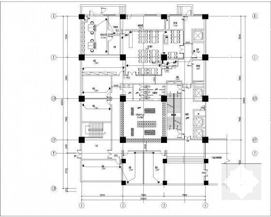国内大型酒店电气CAD施工图纸 - 4