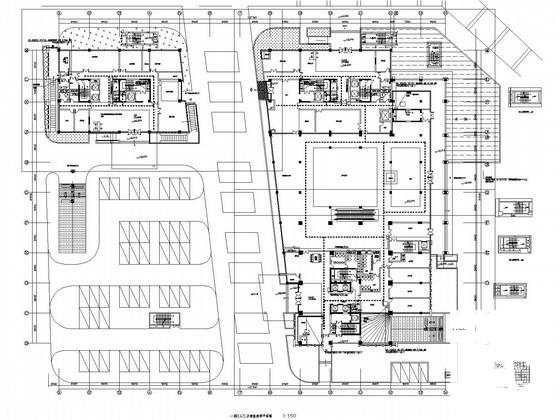20层办公楼电气智能化CAD施工图纸（甲级设计院） - 1