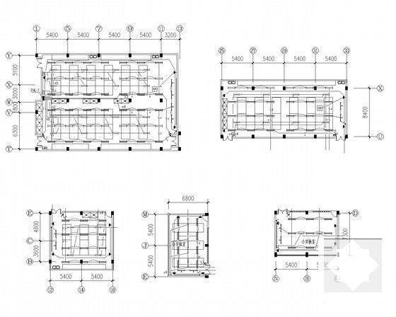 5层教学实验楼电气CAD施工图纸(安全防范系统) - 4