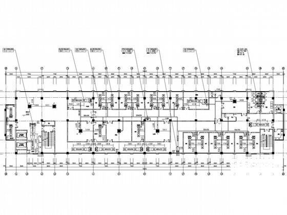 医院7层综合楼空调通风及防排烟系统设计CAD施工图纸（节能环保设计） - 2