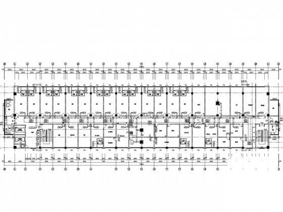 医院7层综合楼空调通风及防排烟系统设计CAD施工图纸（节能环保设计） - 3