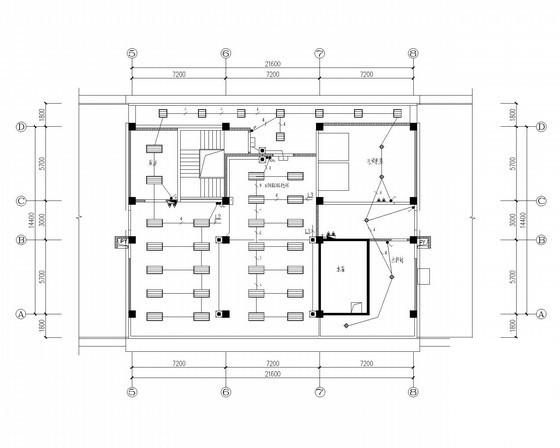 8层大型办公楼电气CAD施工图纸 - 1