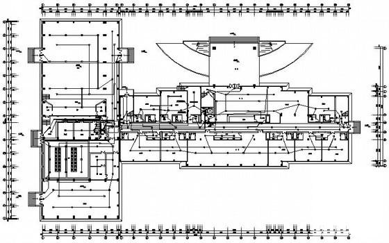 多层旅馆建筑电气CAD施工图纸(消防设计说明) - 1