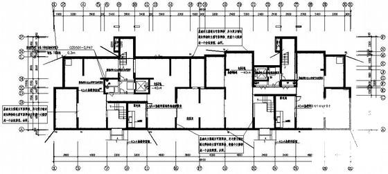 12层住宅楼建筑电气设计CAD施工图纸 - 3