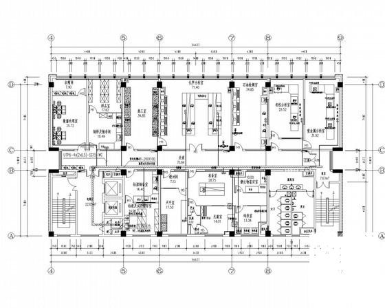 15层办公大楼电气CAD施工图纸 - 2