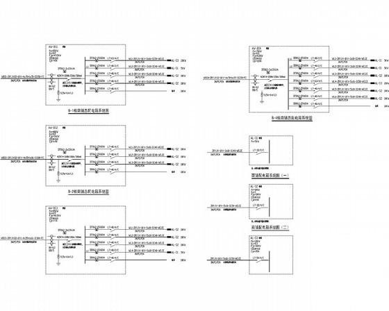 大型商住楼电气设计CAD施工图纸(联动控制系统) - 4