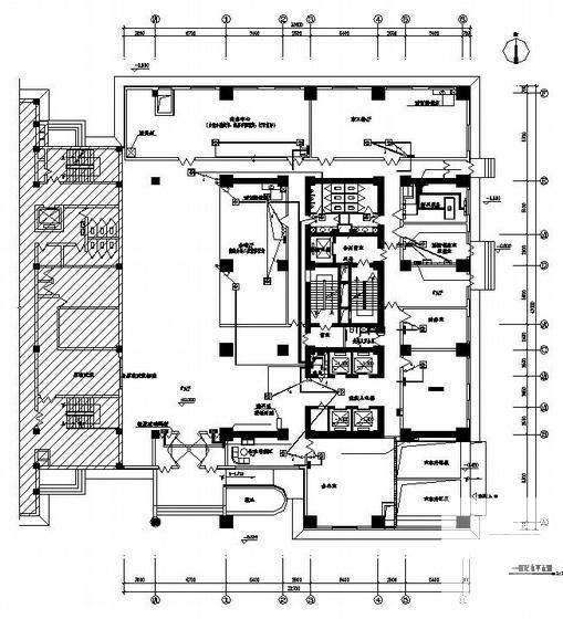 27层办公楼电气设计CAD施工图纸(火灾自动报警系统) - 1