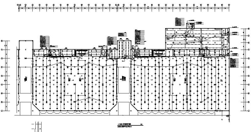 地下大型商场电气CAD施工图纸(照明配电系统) - 2
