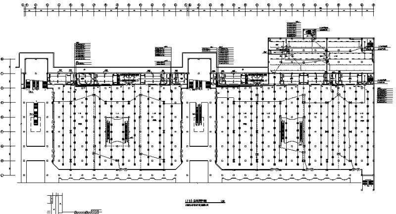 地下大型商场电气CAD施工图纸(照明配电系统) - 3