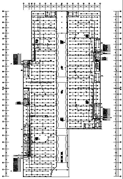 地下大型商场电气CAD施工图纸(照明配电系统) - 5
