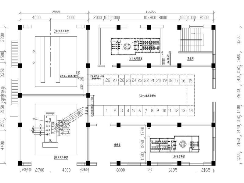 35KV变电站设计电气CAD施工图纸 - 3