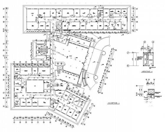 5层医院门急诊楼改造项目电气CAD施工图纸（新照明新火规） - 2